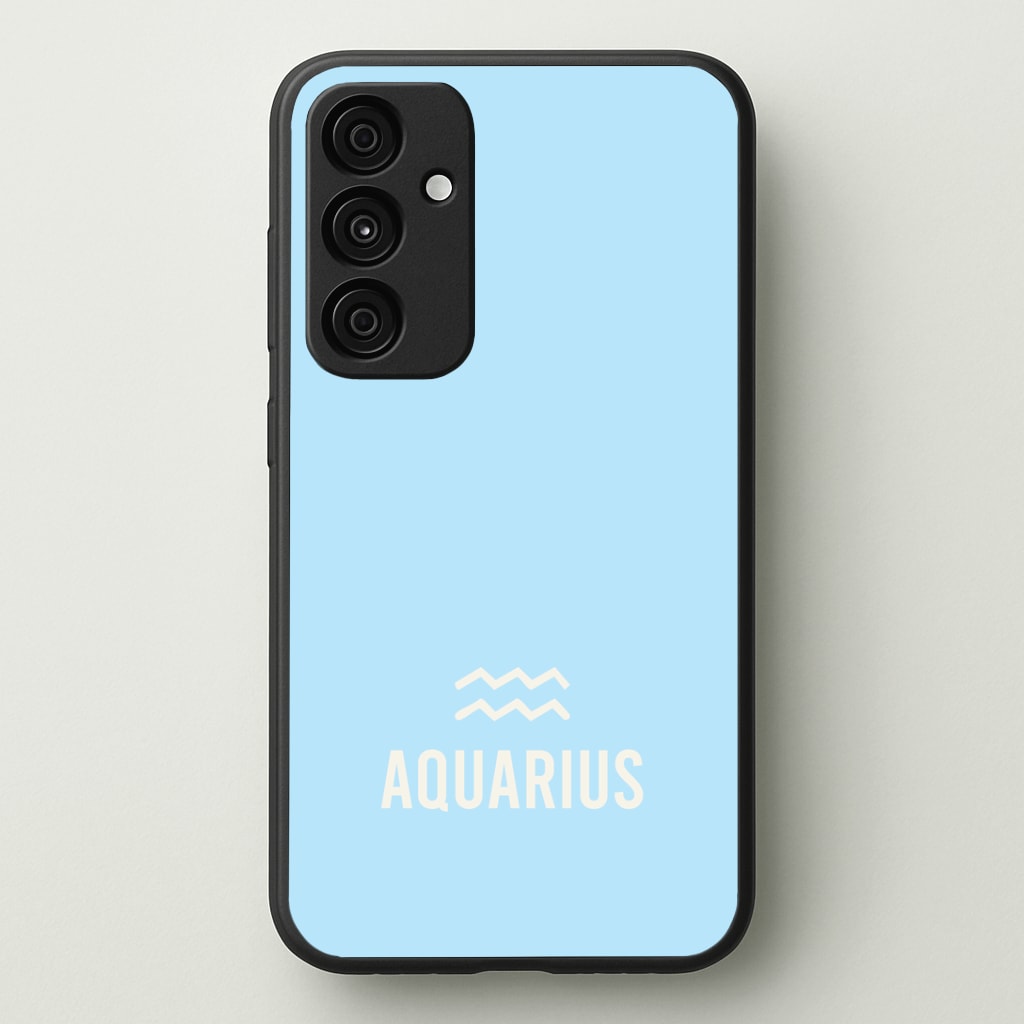 Aquarius Pastel Zodiac Galaxy A35 Case