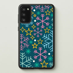 Colourful Christmas Symbols Pattern Galaxy S20 Case