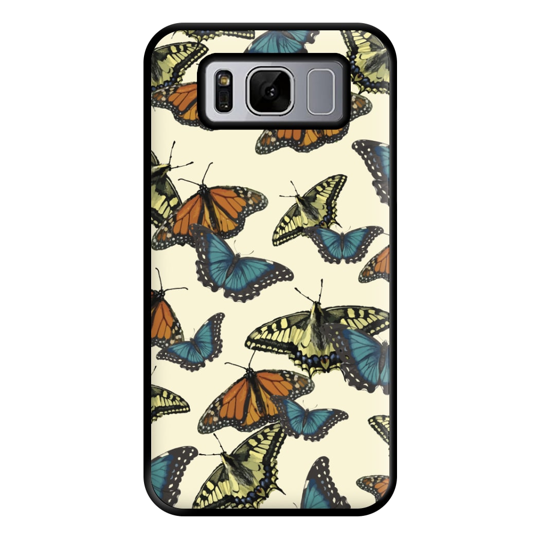 Butterfly Assortment Pattern Galaxy S8 Case