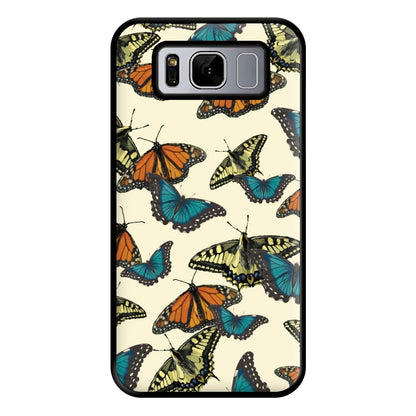 Butterfly Assortment Pattern Galaxy S8 Plus Case