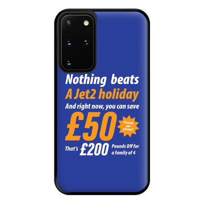 Nothing Beats A Jet Holiday Galaxy S20 Plus Case