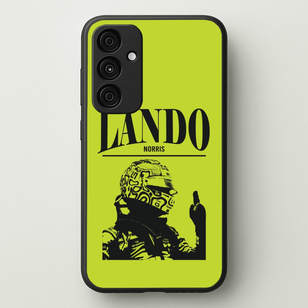 Lando Black And Green  Galaxy A55 Case