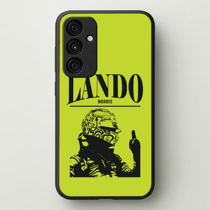 Lando Black And Green  Galaxy A55 Case