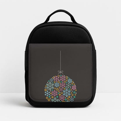 Geometric Bauble  Insulated Lunch Bag
