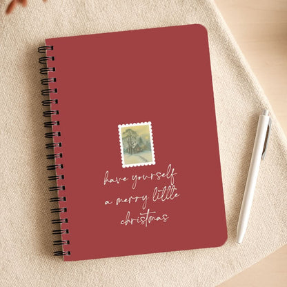 A Merry Little Christmas Stamp Notepad