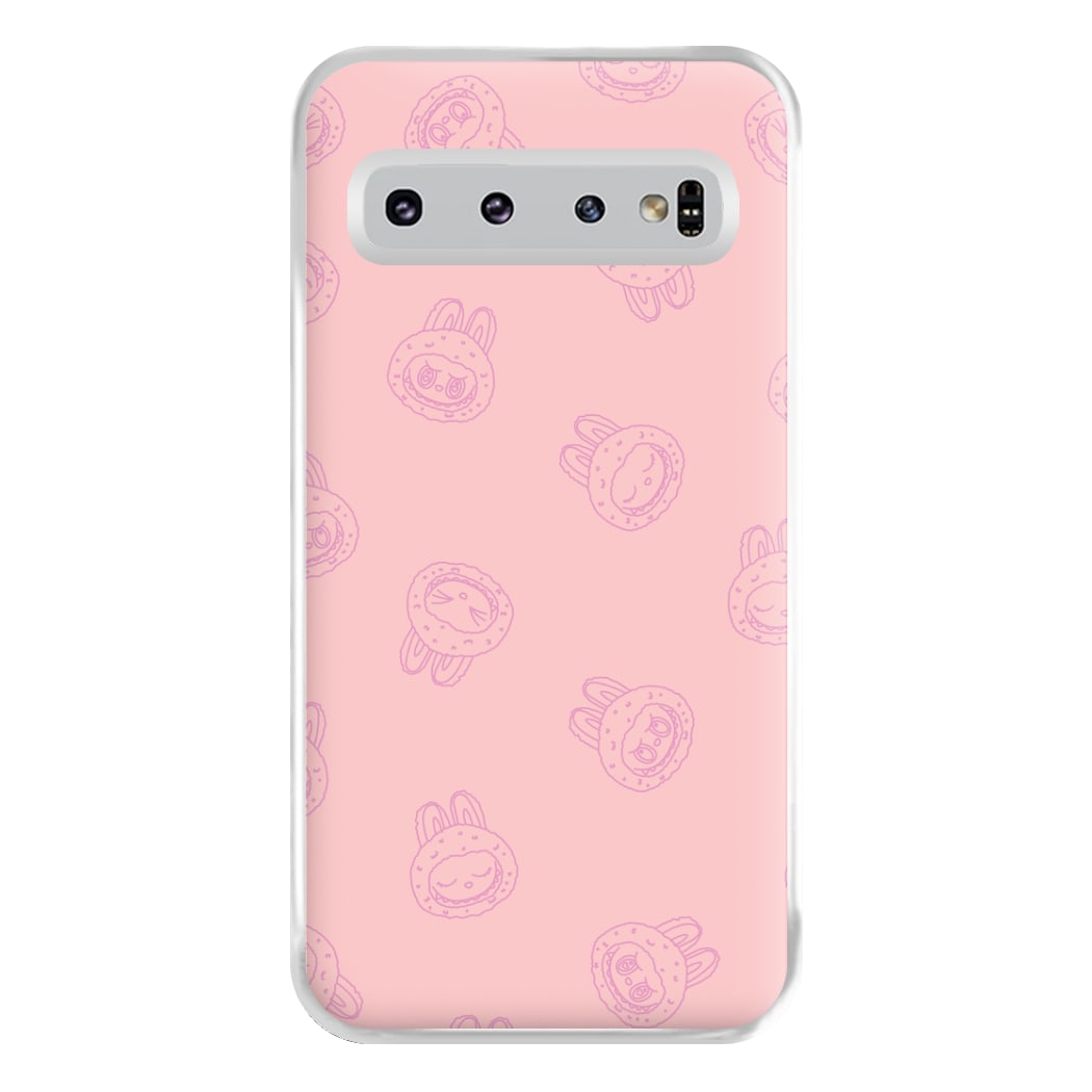 Monsters Outline Pattern II Galaxy S10 Case