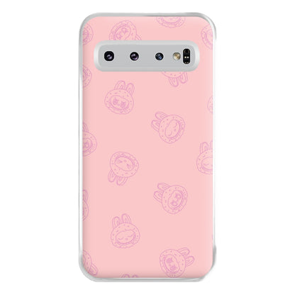 Monsters Outline Pattern II Galaxy S10 Plus Case