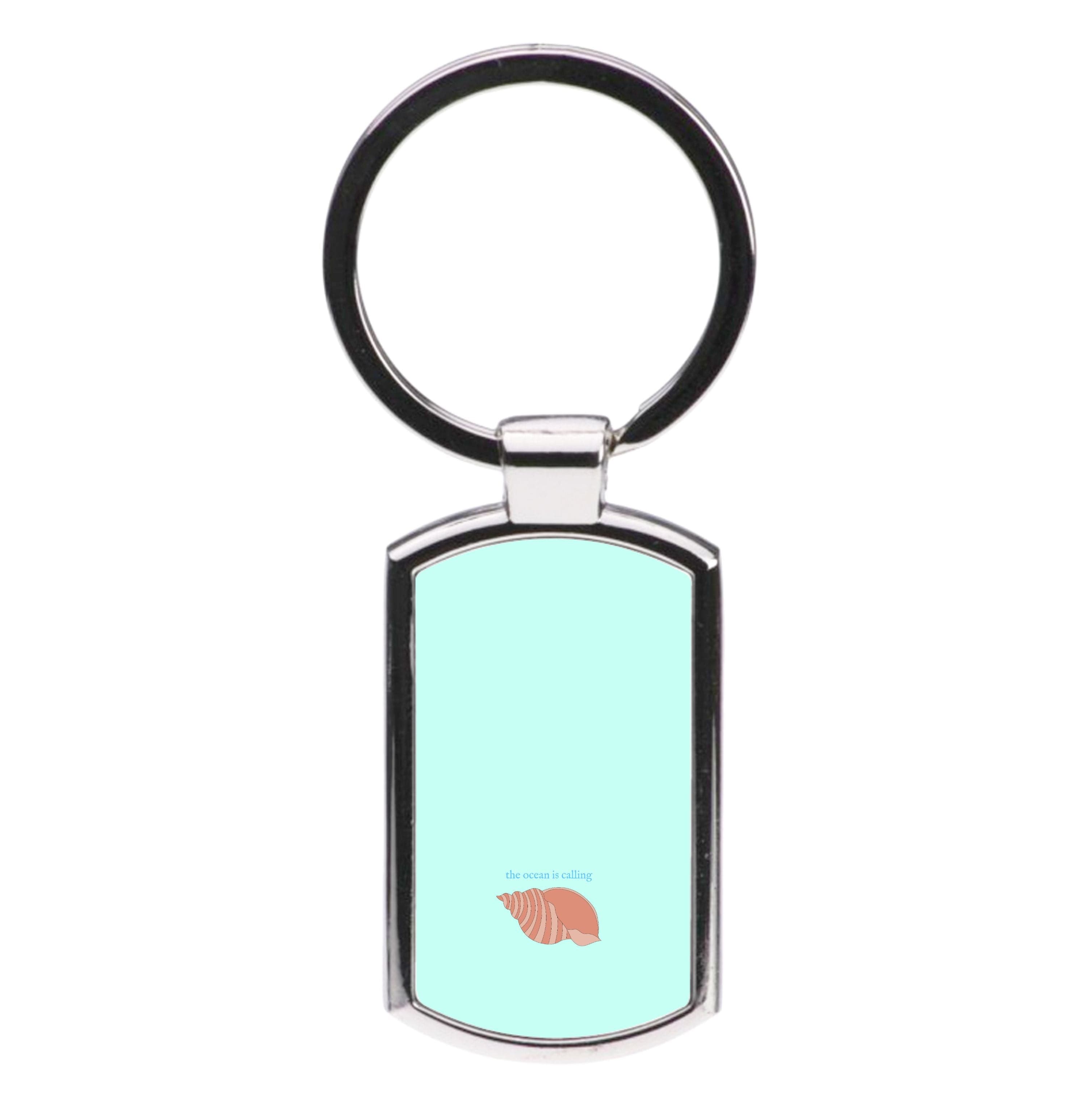 The Ocean Is Calling - Seashells Luxury Keyring