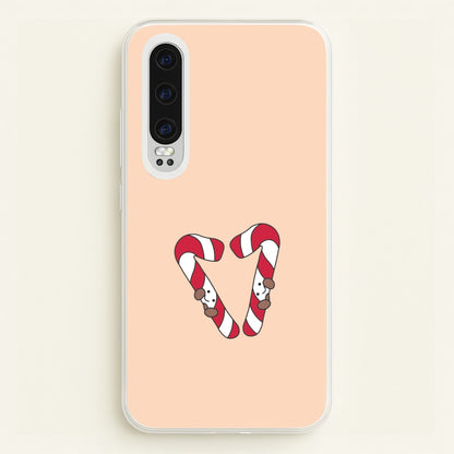 Christmas Candycane Plushies Huawei P30 Case