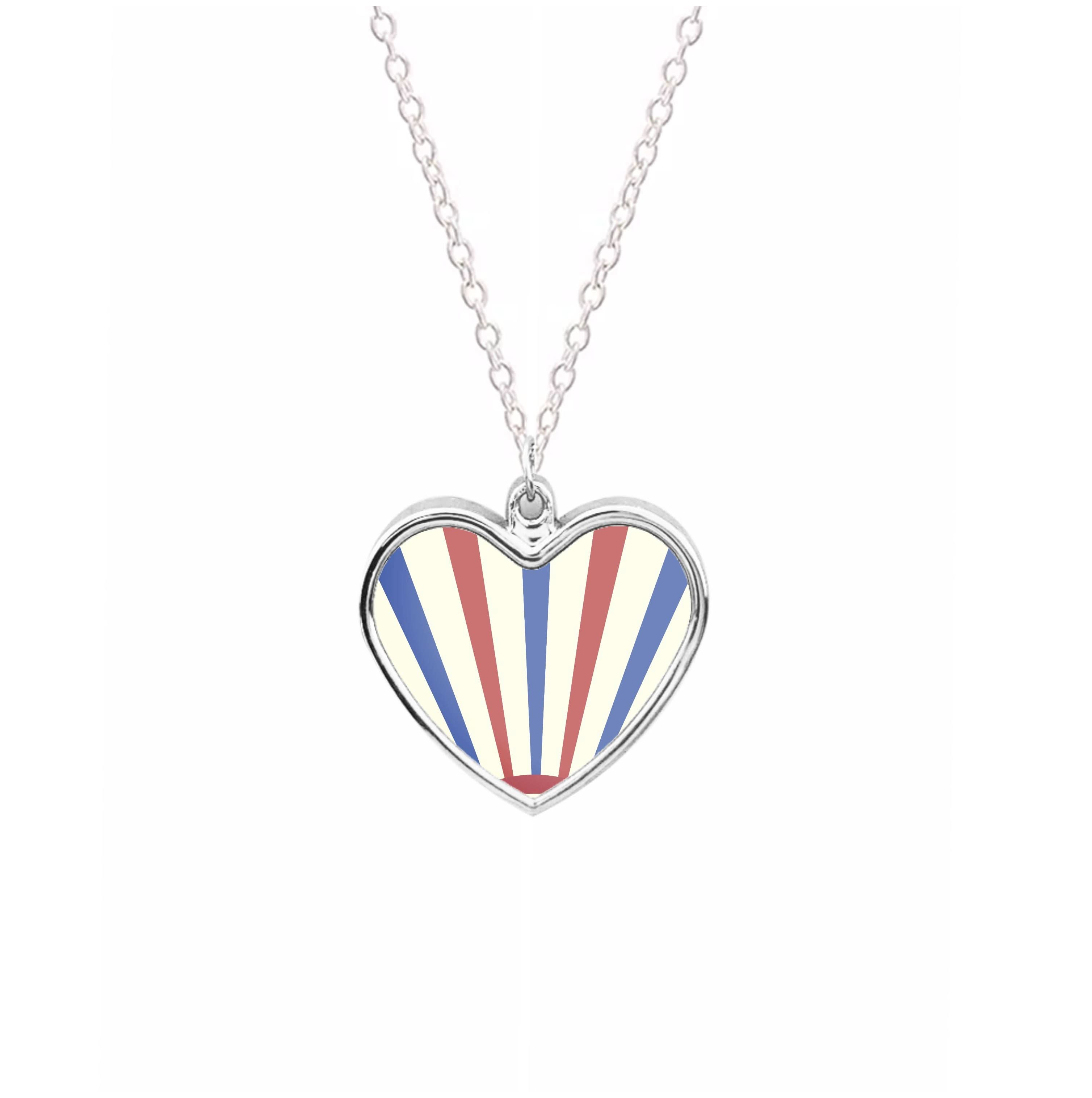 Shield And Stripes Necklace