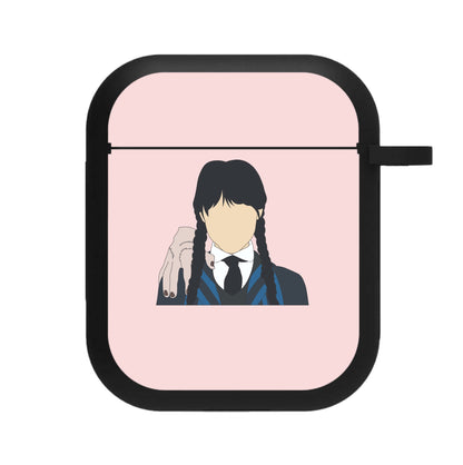 Wednesday And Thing AirPods Case