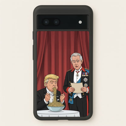 Charles & Donald's Spaghetti Google Pixel 6a Case