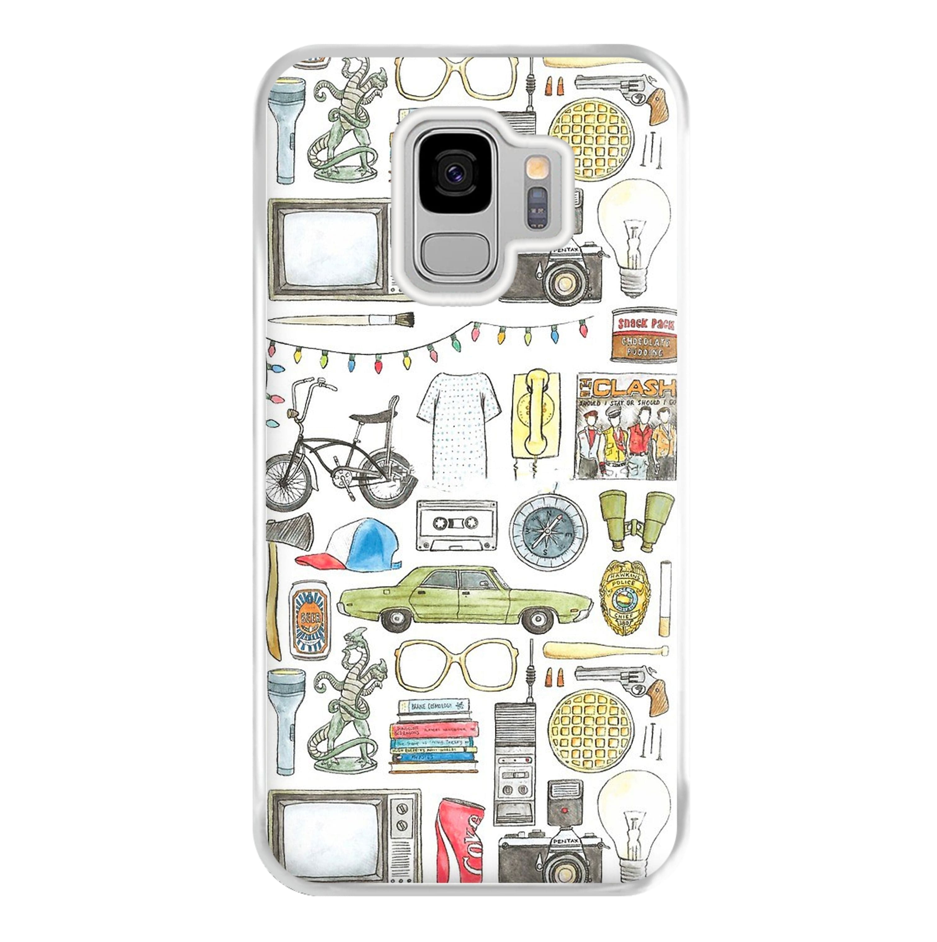 Stranger Objects Illustration Phone Case