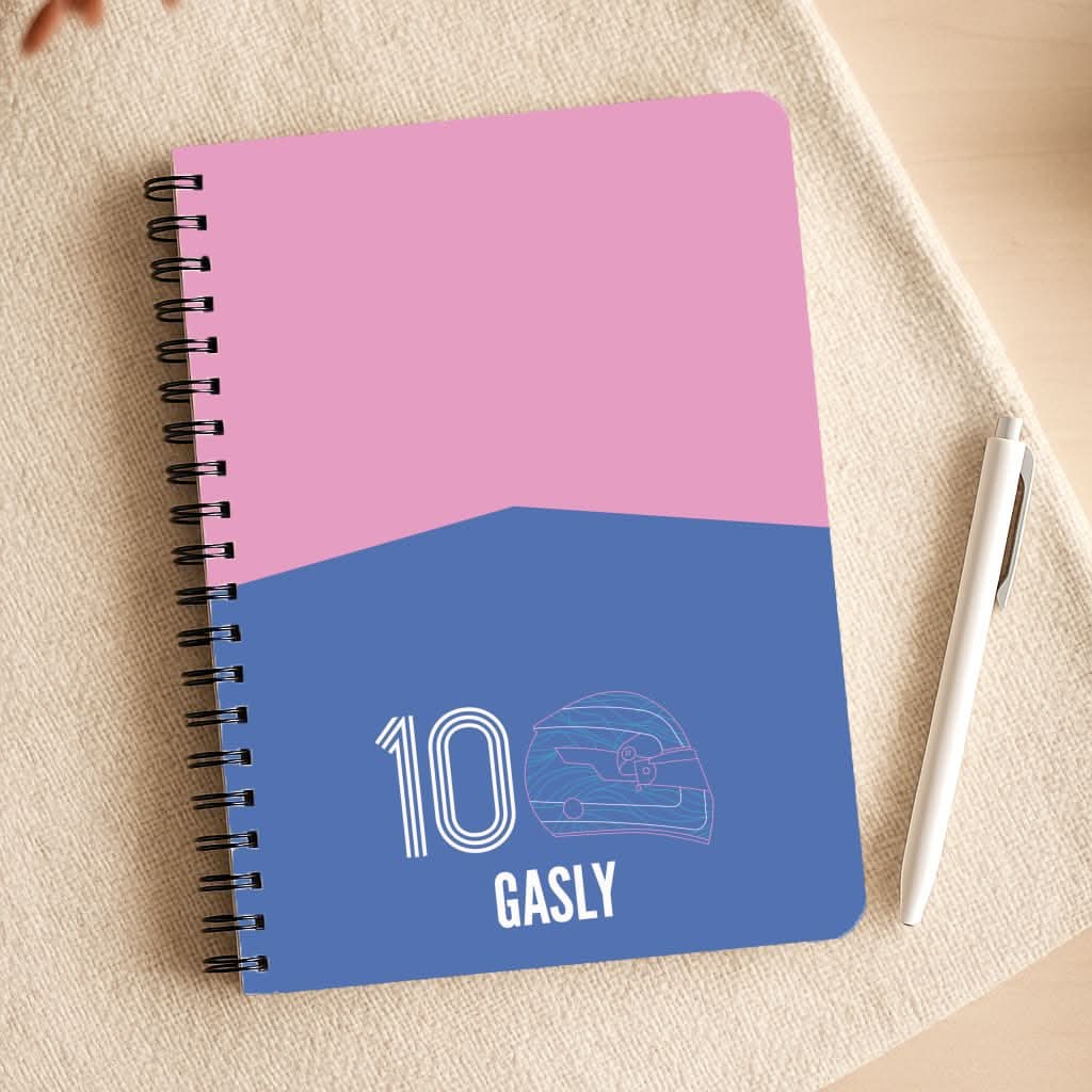 Gasly Helmet 2026 Notepad