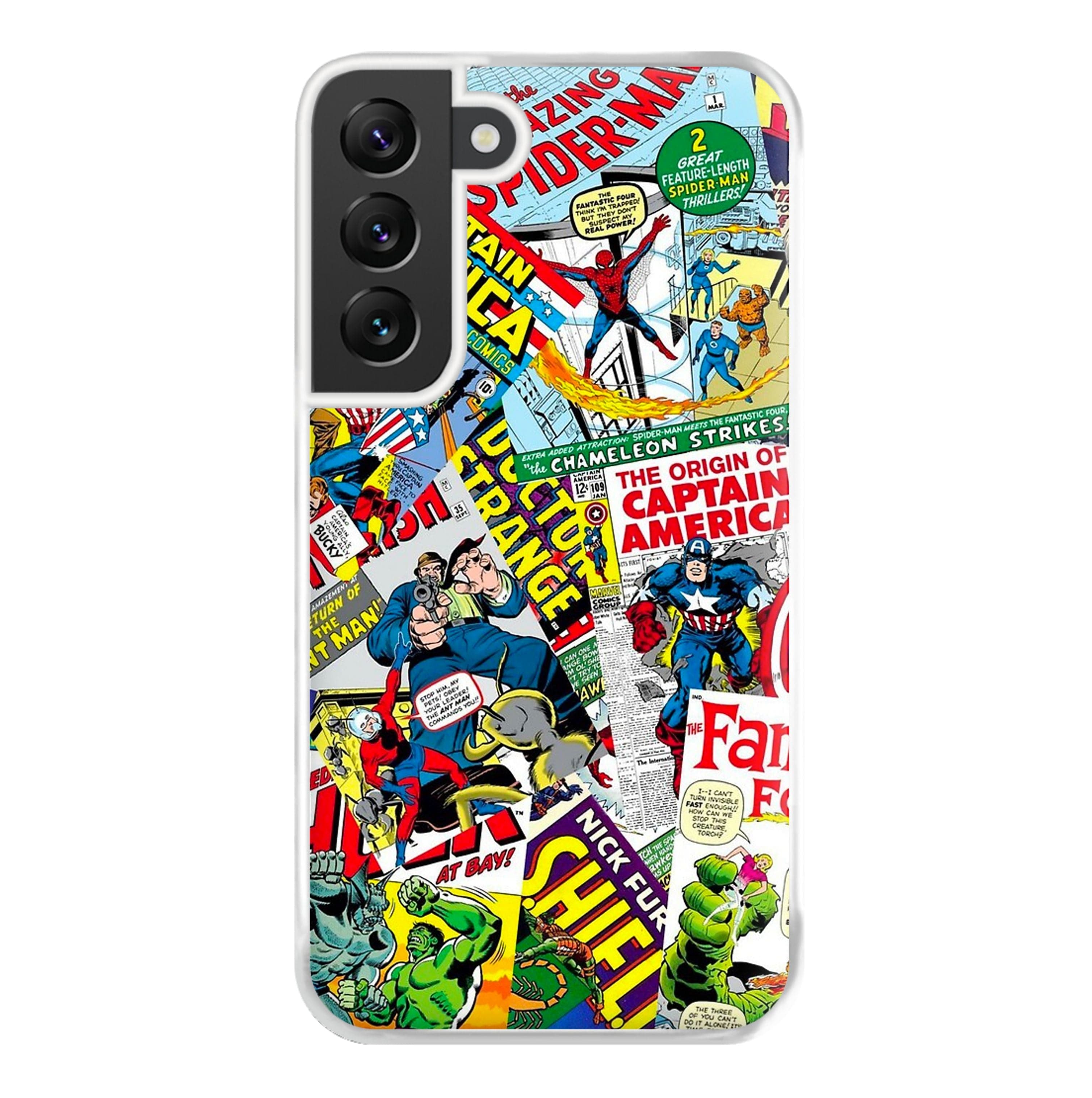 Superhero Comic Comics Pattern Phone Case