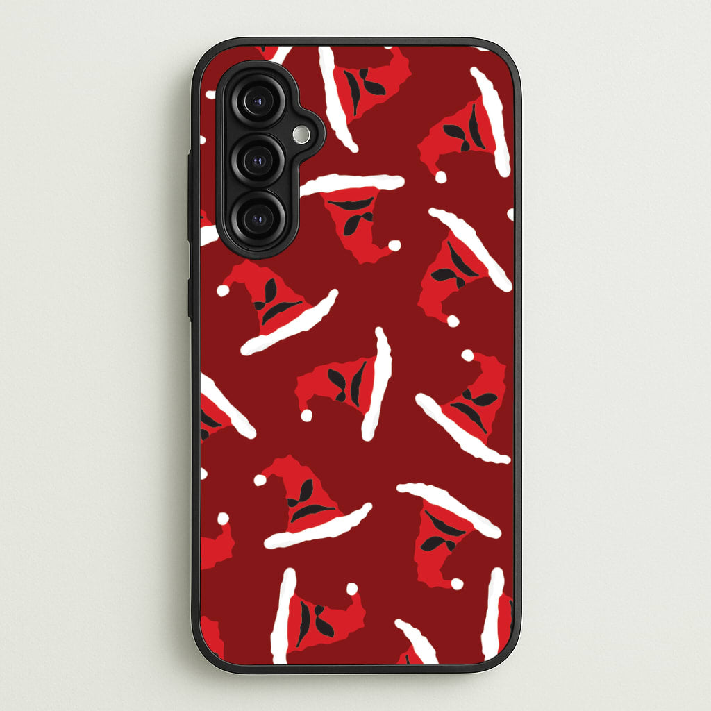 Sorting Christmas Hat Pattern Galaxy A14 Case