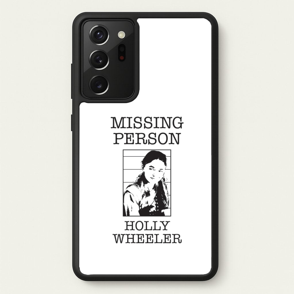 Missing Person Holly Galaxy Note 20 Ultra Case