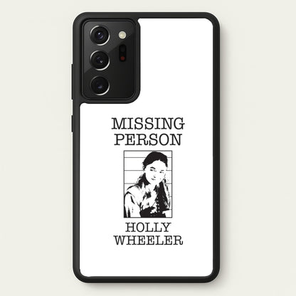 Missing Person Holly Galaxy Note 20 Ultra Case