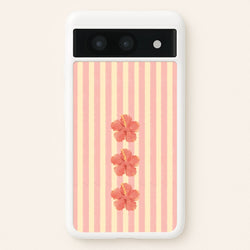 Hibiscus Rays Google Pixel 8a Case