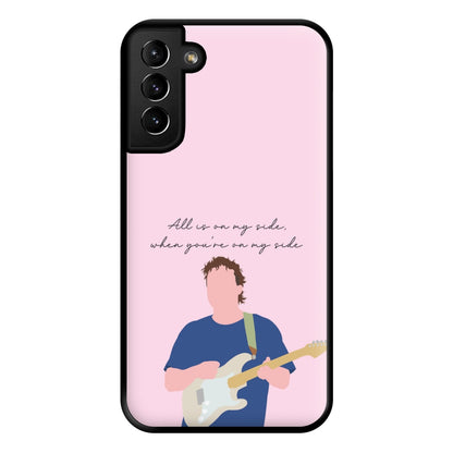 All Is On My Side Pink Galaxy S21 Plus Case