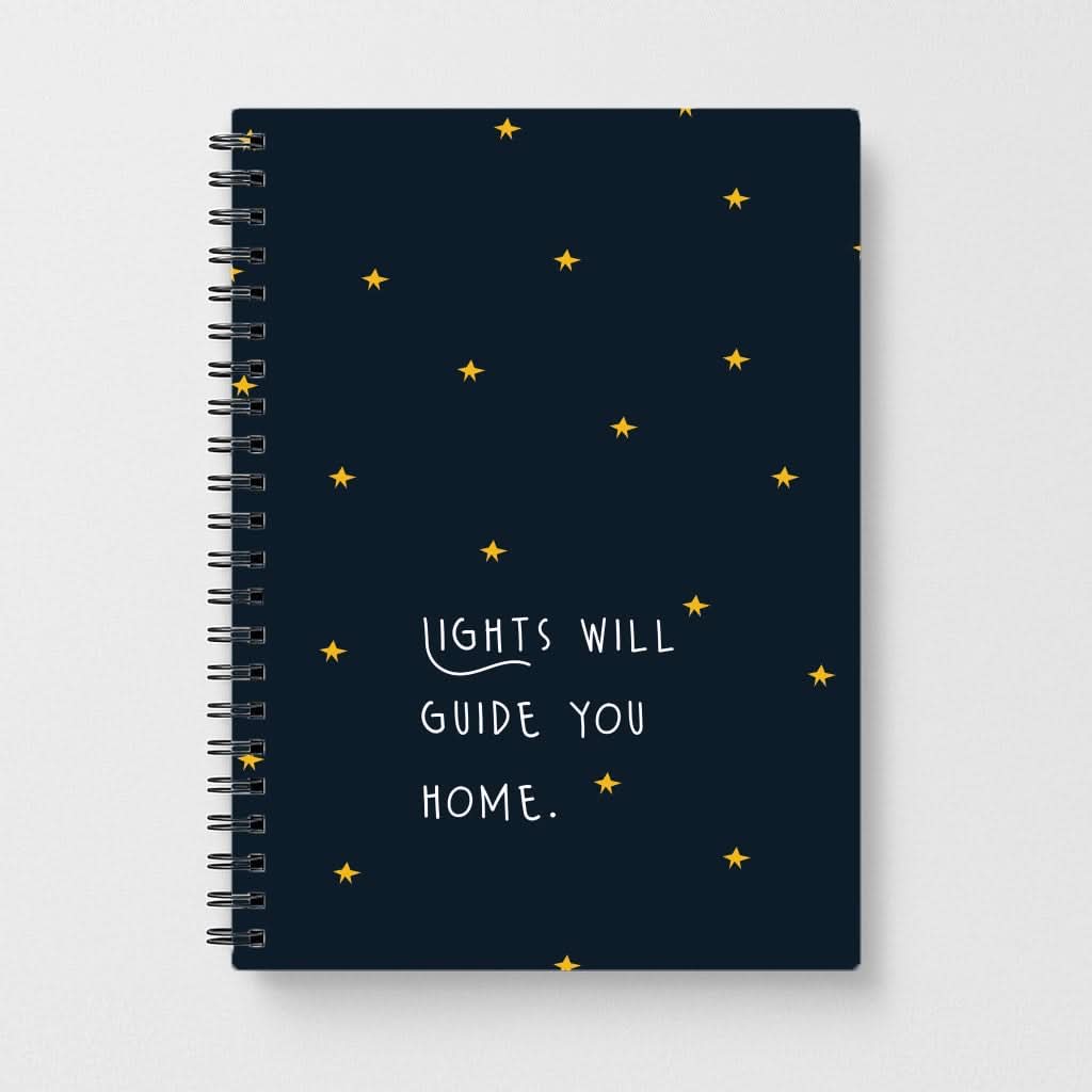 Lights Will Guide You Home Notebook