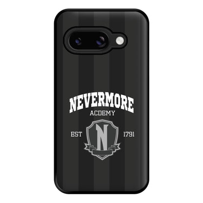 Addams Academy Gray Google Pixel 9a Case