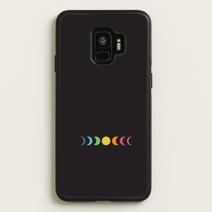 Band Moon Cycle Galaxy S9 Case