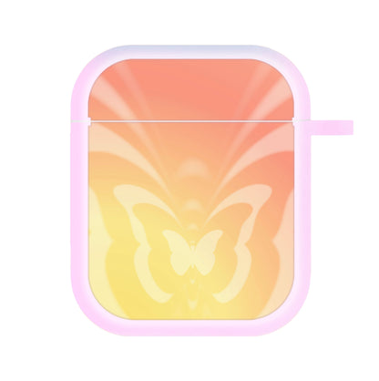 Butterfly Gradient Yellow AirPods Case