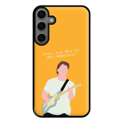 Will We Talk In The Morning Yellow Galaxy S24 Plus Case