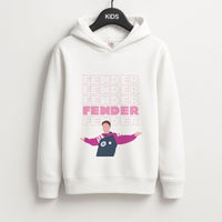 Fender Pink Sports Jersey Kids Hoodie