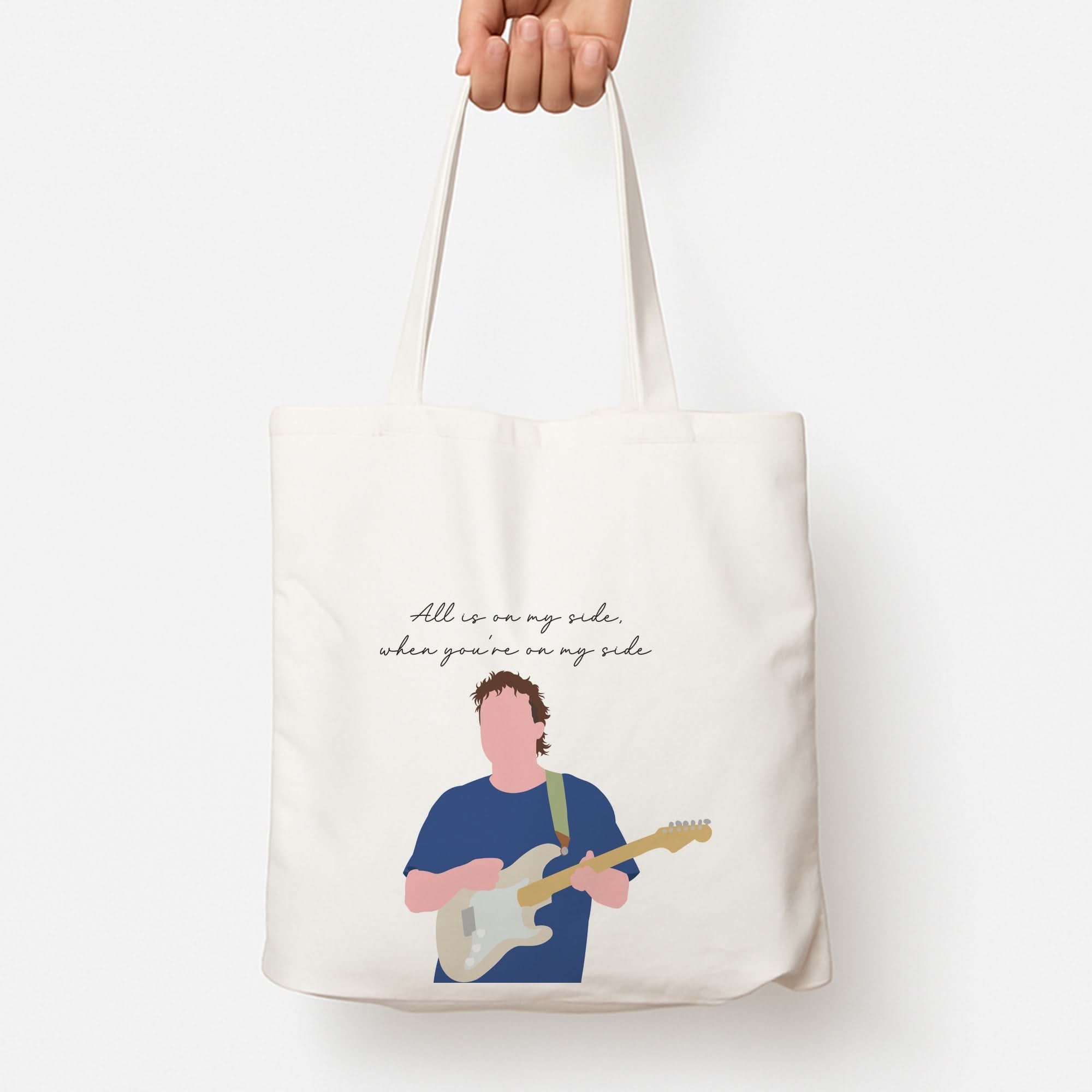 All Is On My Side Pink Tote Bag