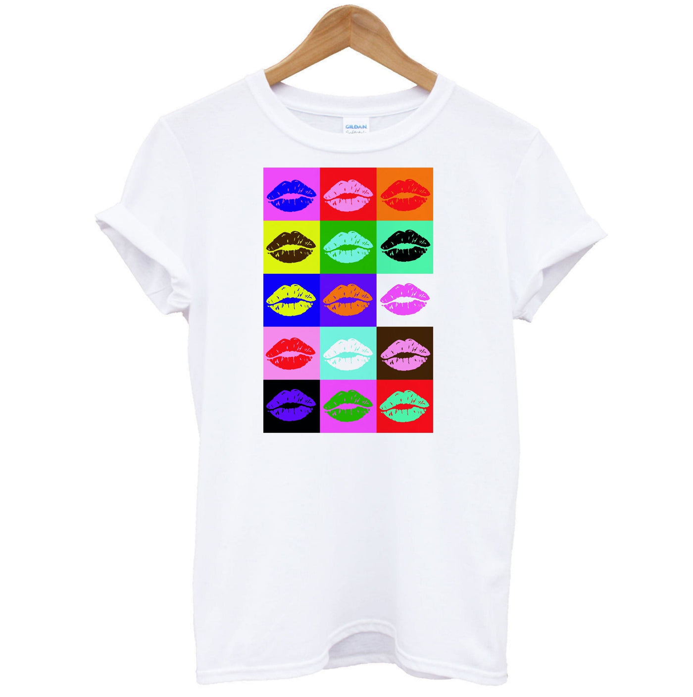 Lips Collage - Pride T-Shirt