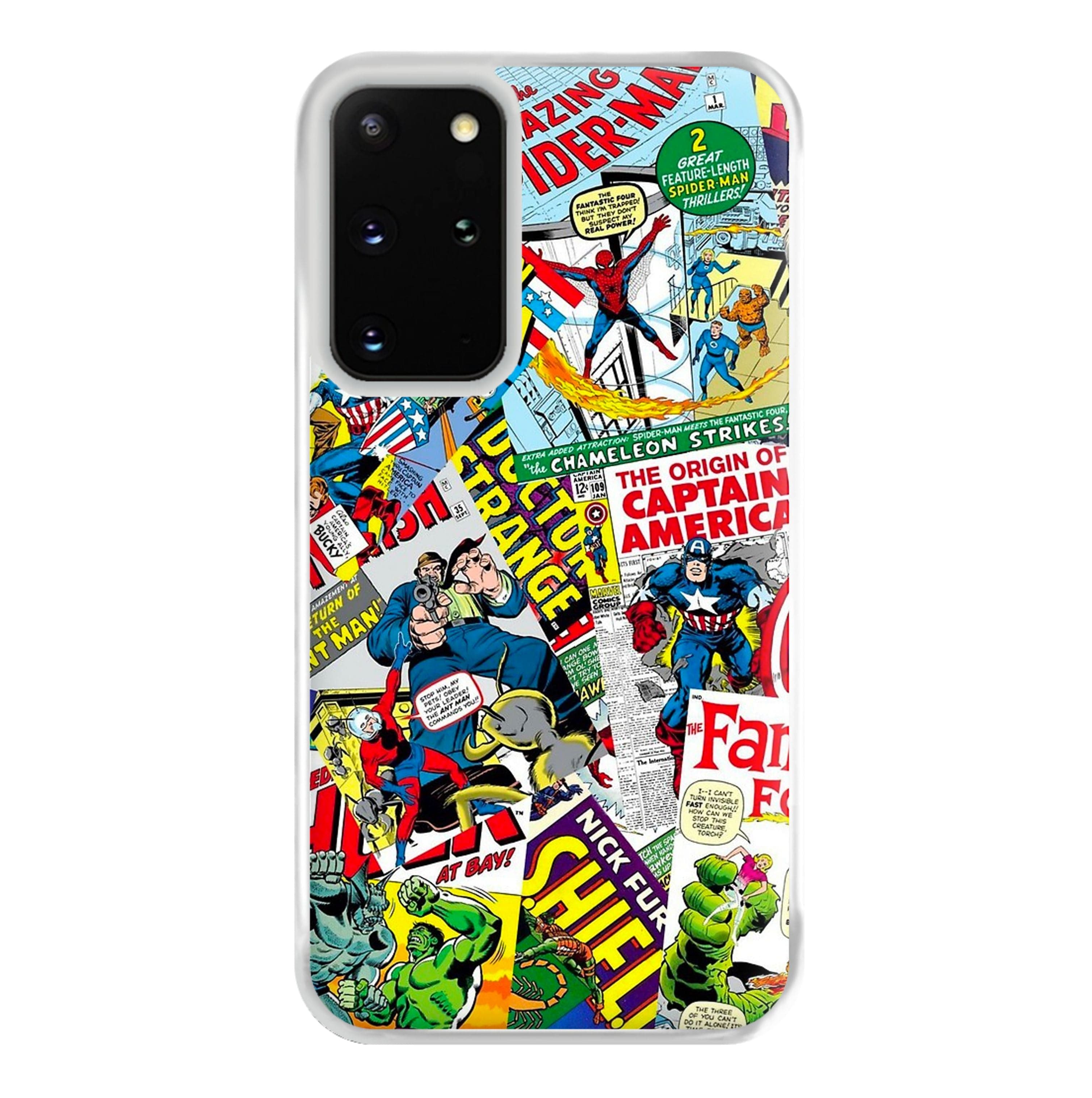 Superhero Comic Comics Pattern Phone Case