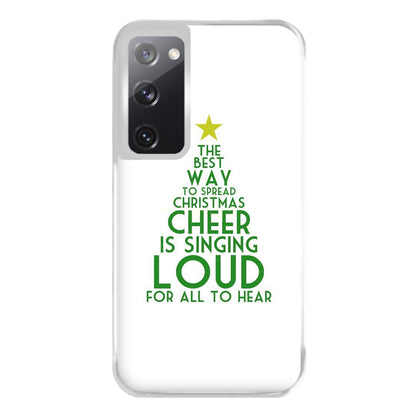 The Best Way To Spread Christmas Cheer - Elf Phone Case