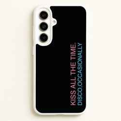 Disco Occasionally Text Galaxy A56 Case
