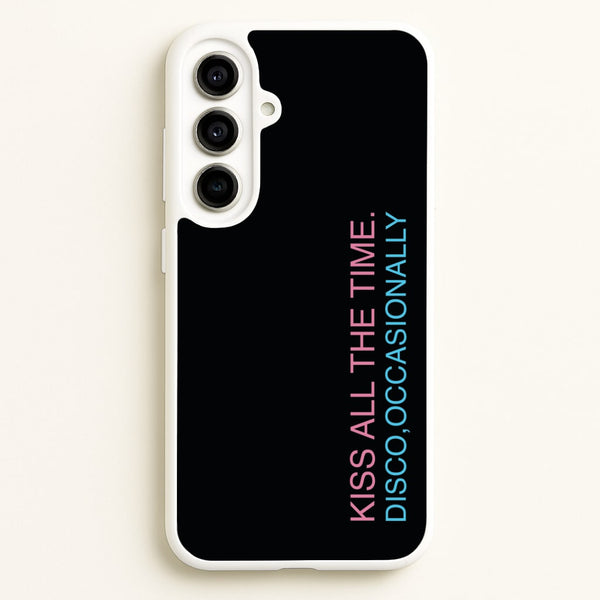 Disco Occasionally Text Galaxy A56 Case