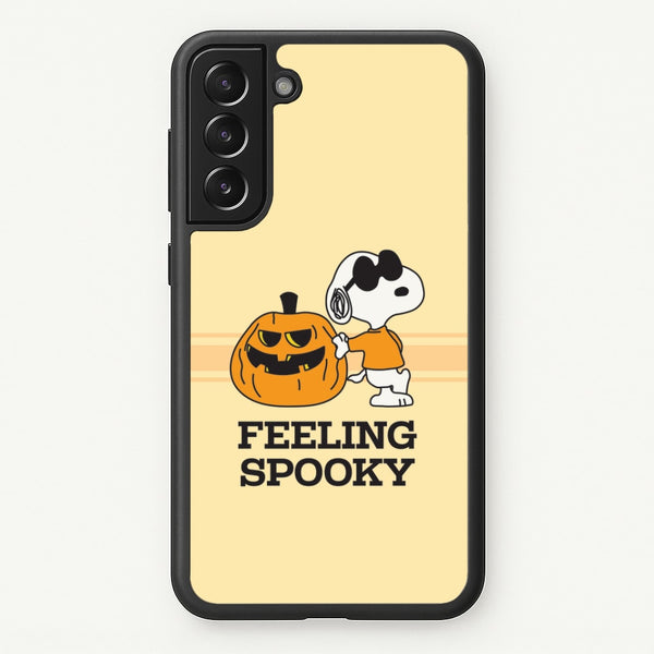 Feeling Spooky Cartoon Beagle Galaxy S21 Plus Case