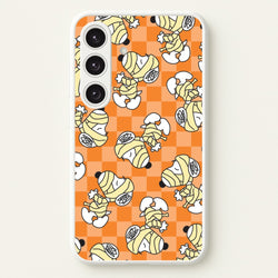Mummy Cartoon Beagle Pattern Galaxy S25 Case