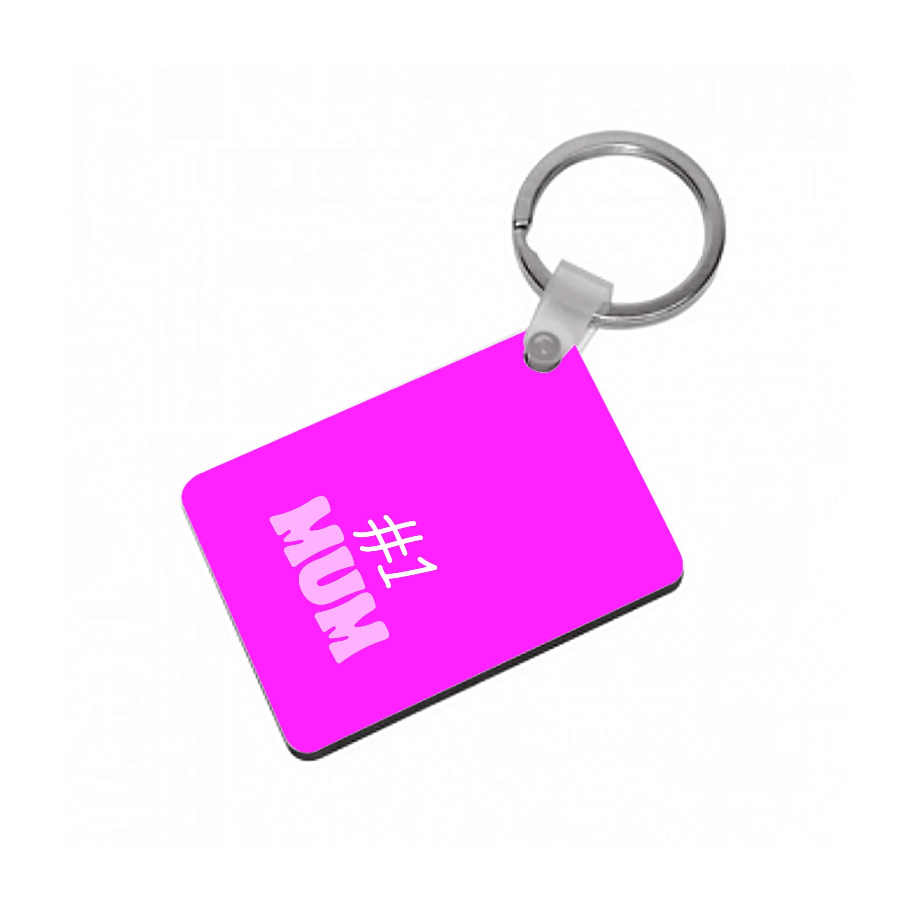 Number One Mum  Keyring