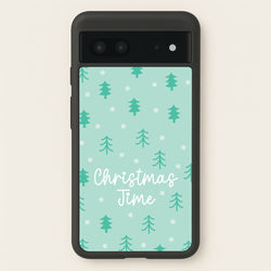 Cute Xmas Trees Pattern Google Pixel 7 Case