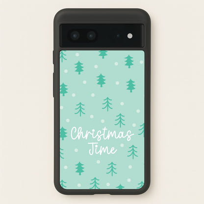 Cute Xmas Trees Pattern Google Pixel 7 Case