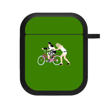 David Riding A Bike AirPods Case