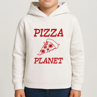 Retro Pizza Planet  Boys Hoodie