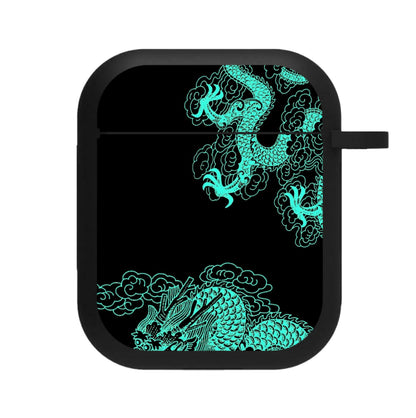 Green Dragon AirPods Case