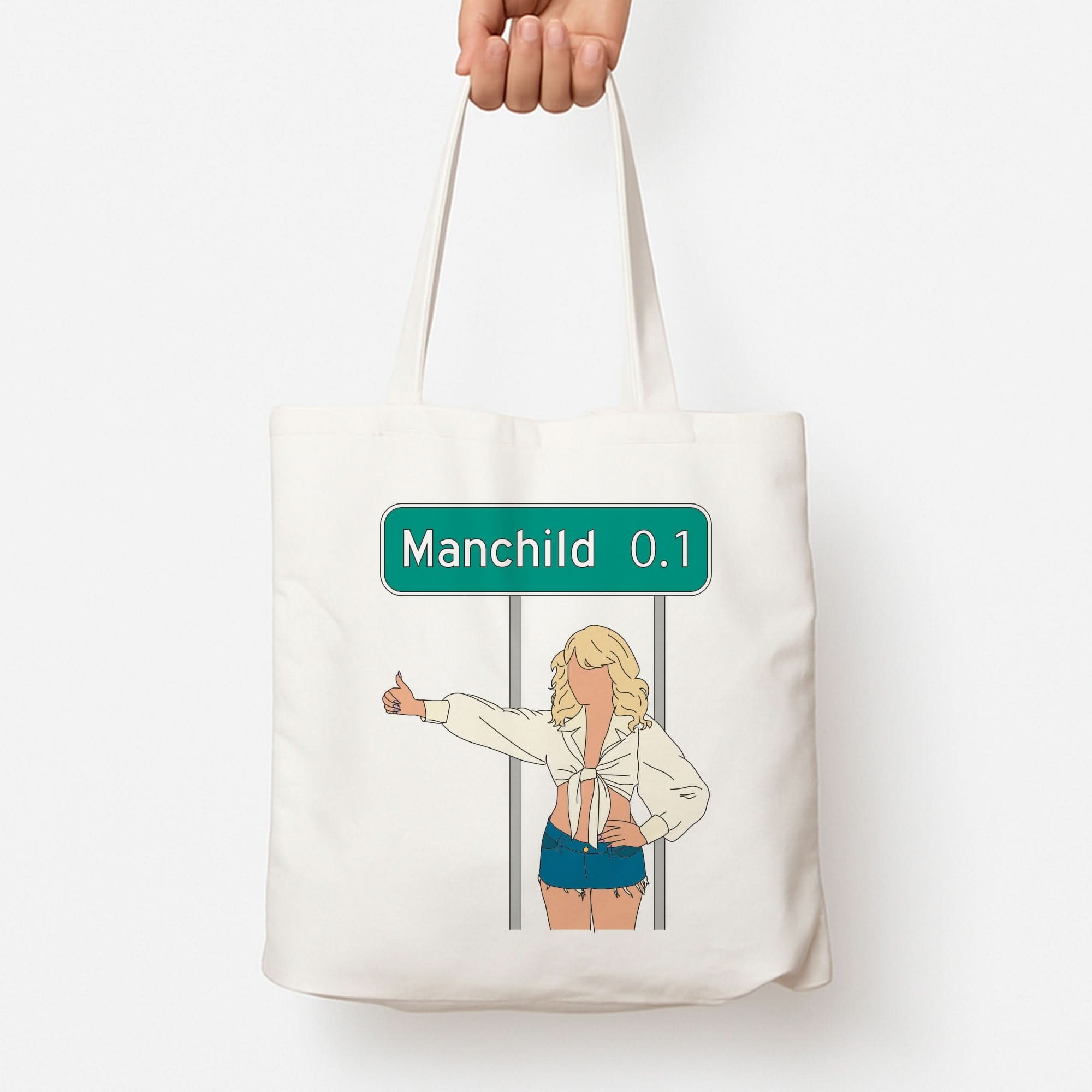Man Child Miles Tote Bag
