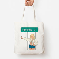 Man Child Miles Tote Bag