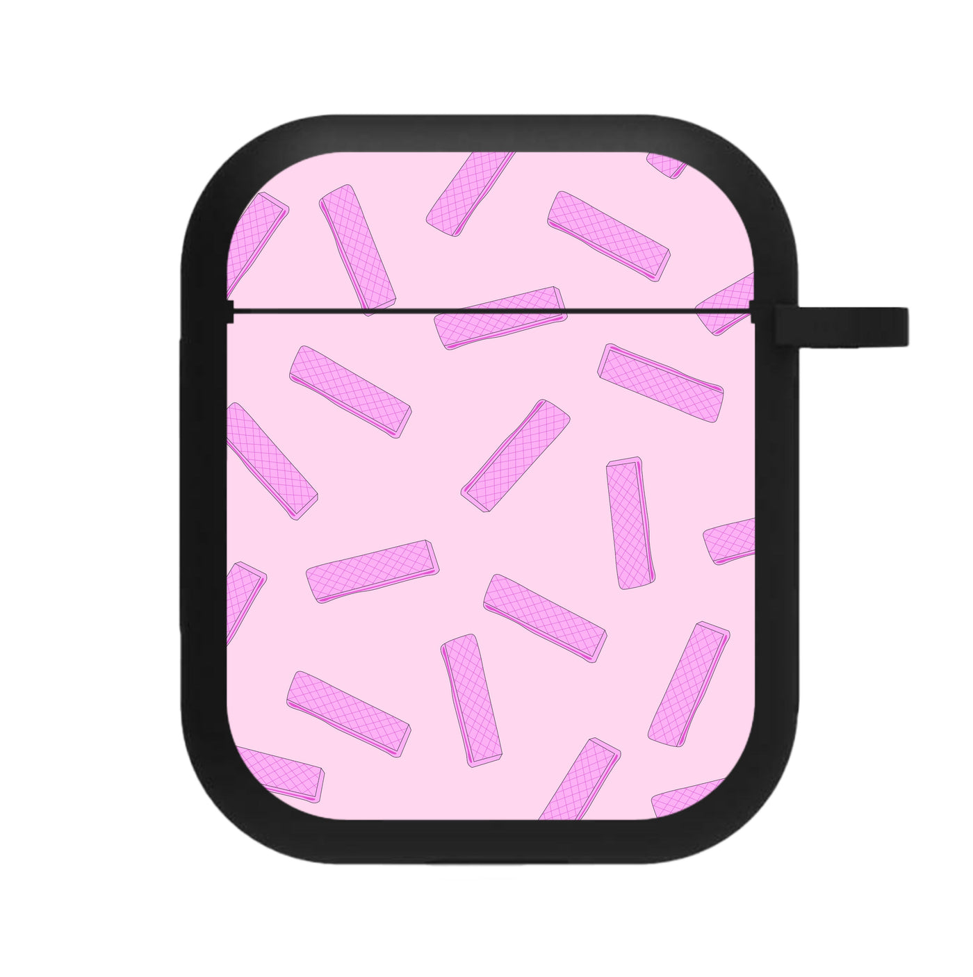 Pink Waffers - Biscuits Patterns AirPods Case