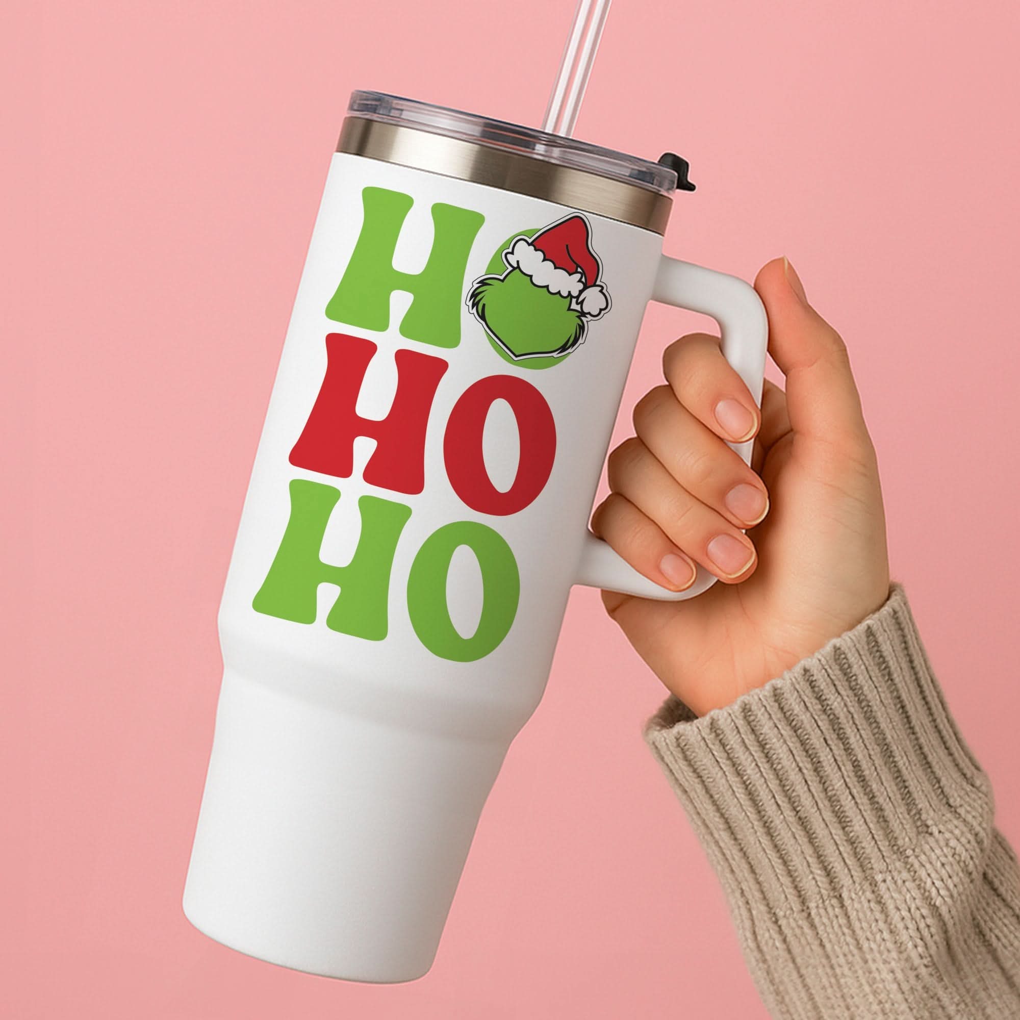 Green Ho Ho Ho Tumbler