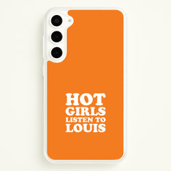 Hot Girls Listen To Louis Galaxy S23 Case