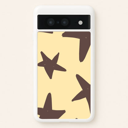 Vanilla & Chocolate Stars Google Pixel 8 Case